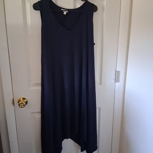 Terra & Sky Navy Crewneck Top